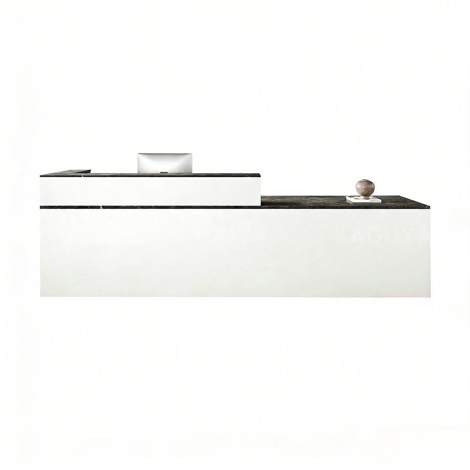 Office Reception Desk with Keyboard Tray and Drawer JDT-2216