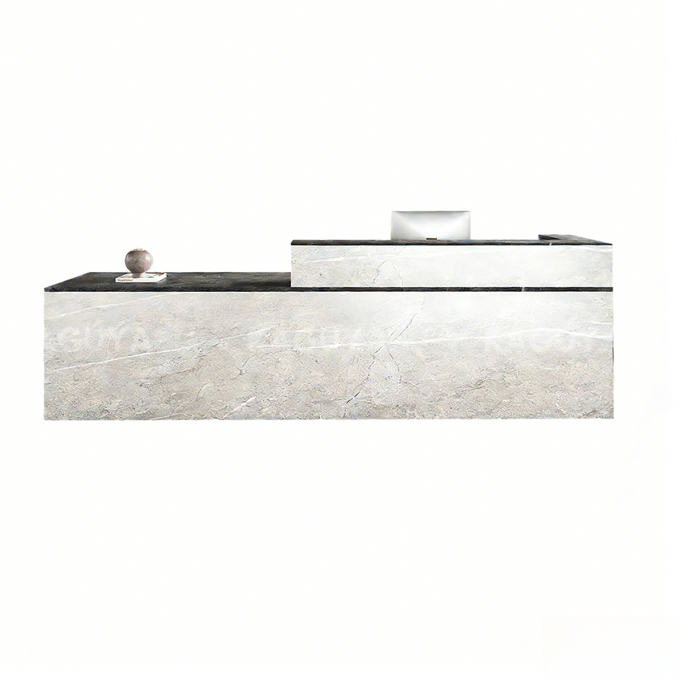 Office Reception Desk with Keyboard Tray and Drawer JDT-2216
