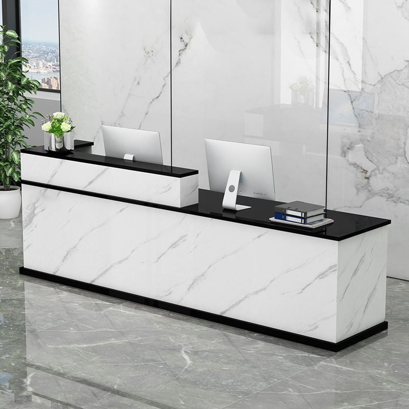 Reception Desk with Wide Worktop and Storage Made-to-Order (6-11 Weeks Delivery)
