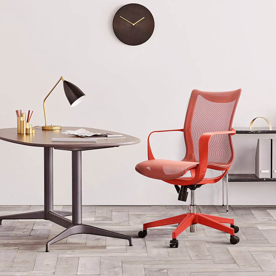 Stylish Mesh Office Chair Ergonomic Medium Back Comfort BGY-1033