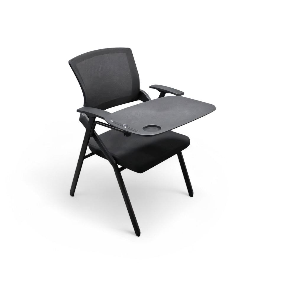 Conference Room Mesh Folding Study Chair With Writing Board HYY-2002