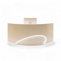 Minimalist Curved Cashier Counter And Reception Desk Made-to-Order (6-11 Weeks Delivery)