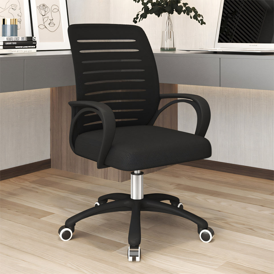 (In Stock) Rotating Breathable Latex Seat Height-Adjustable Ergonomic Office Chair BGY-004, Shipped from Australia