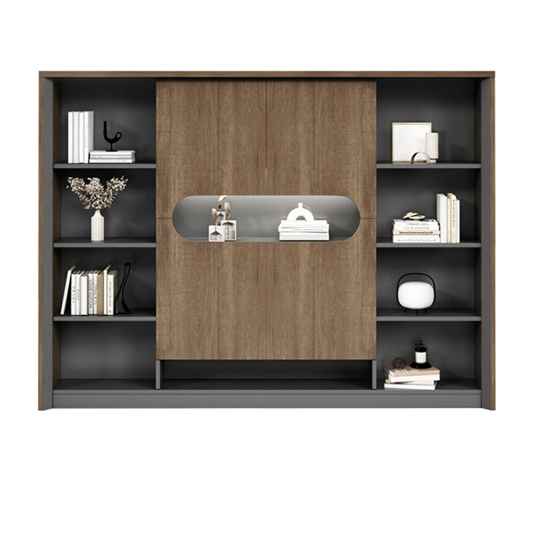 Elegant Modern Executive Desk with Large Side Cabinet LBZ-10169