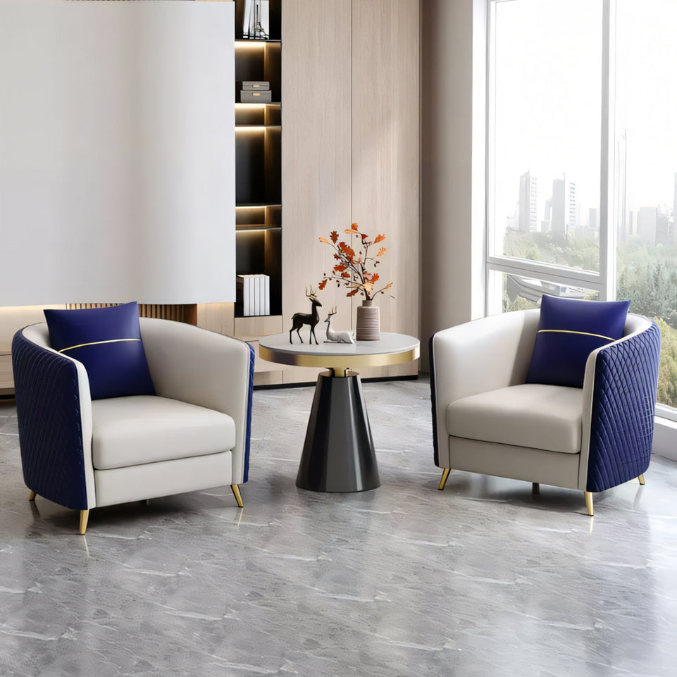 Fashion Luxury Leather Reception Sofa BGSF-1034