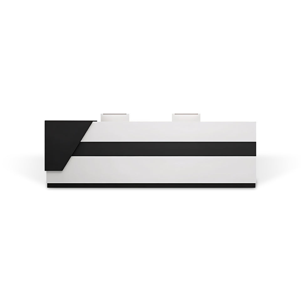 Office Shop Store Institution Color-block Reception Desk JDT-7271