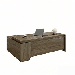L Shaped Executive Desk With Storage And Privacy Panel LBZ-2141