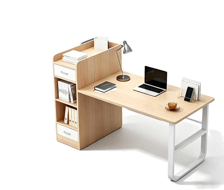 Simple Modern Office Desk And Chair Set for 2 to 4 People YGZ-1023