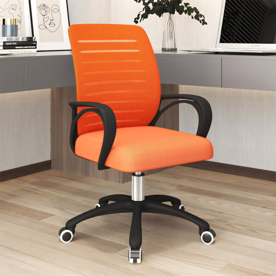 (In Stock) Rotating Breathable Latex Seat Height-Adjustable Ergonomic Office Chair BGY-004, Shipped from Australia