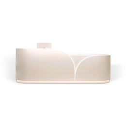 Reception Counter with LED Lighting and Sleek Design Made-to-Order (6-11 Weeks Delivery)