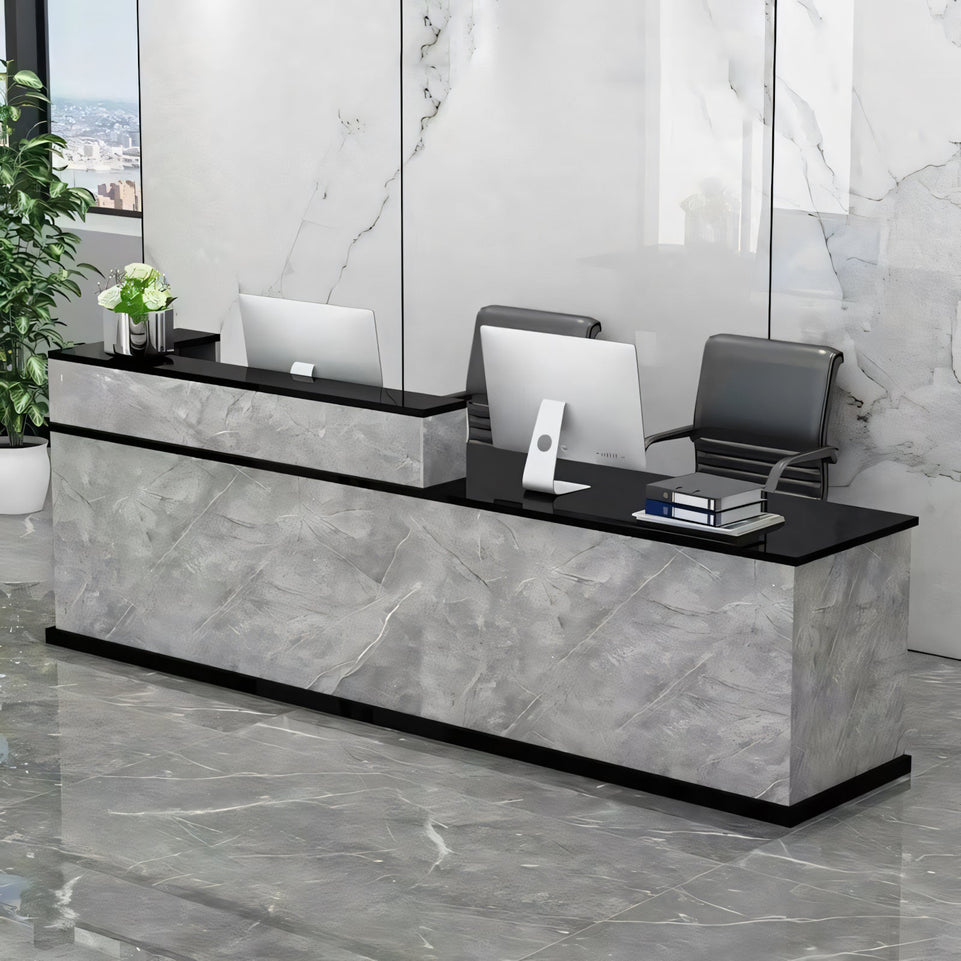 Reception Desk with Wide Worktop and Storage Made-to-Order (6-11 Weeks Delivery)