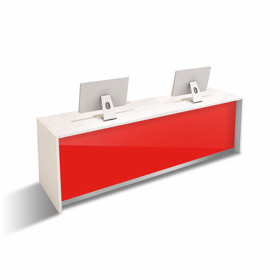 (In Stock) Wooden Reception Desk - Stain-Resistant, High-Quality Hotel Reception Desk Corporate Reception Desk JDT-1092 Shipped from Australia