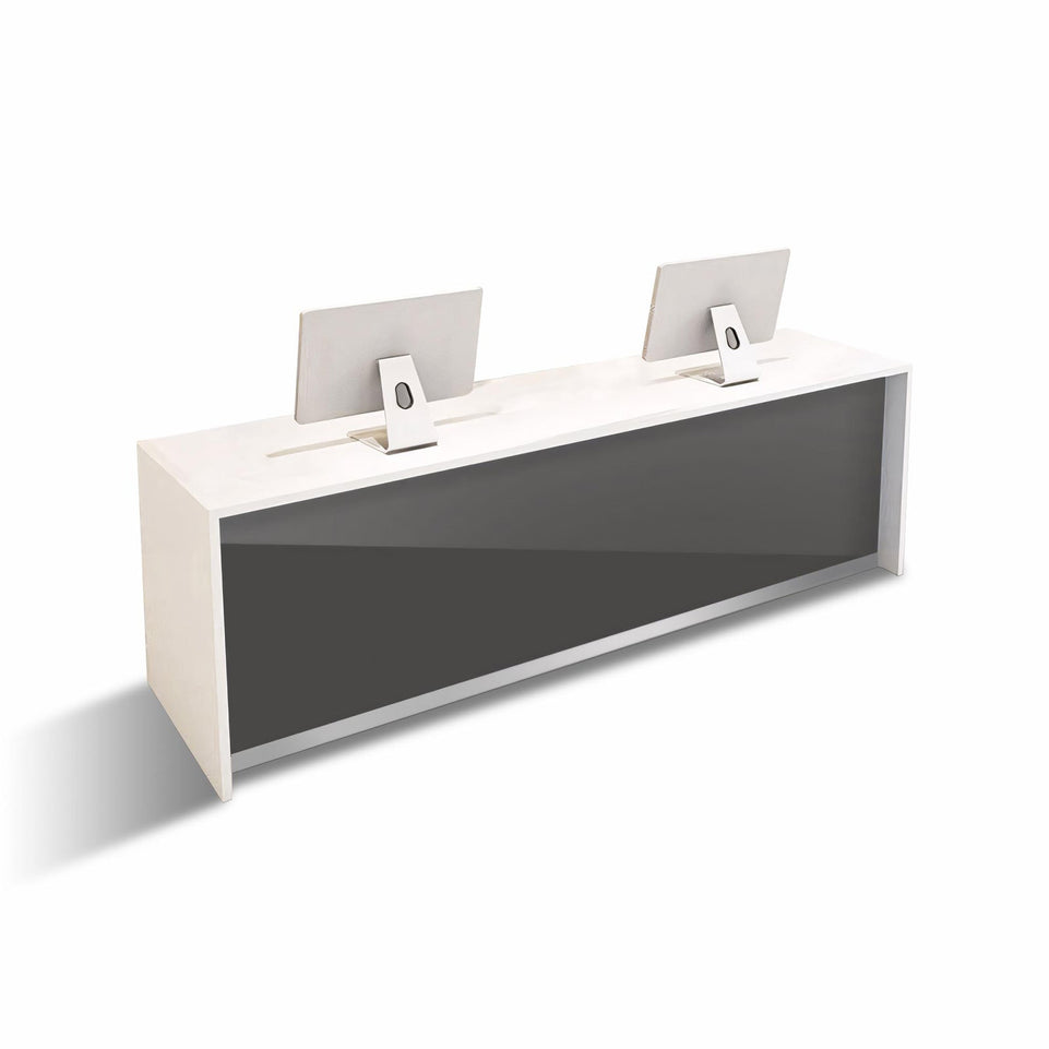 (In Stock) Wooden Reception Desk - Stain-Resistant, High-Quality Hotel Reception Desk Corporate Reception Desk JDT-1092 Shipped from Australia