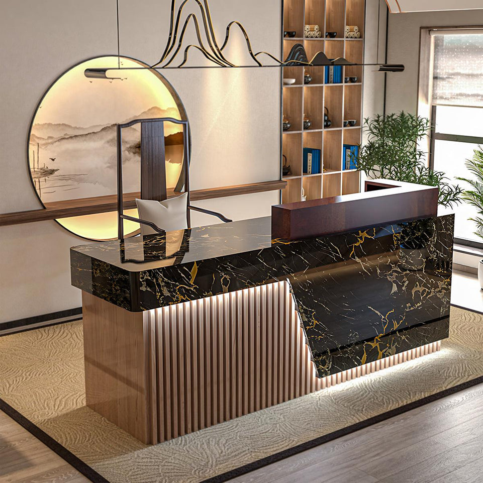 Modern Reception Desk, Multifunctional Modern Transaction Counter JDT-780