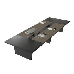 Stylish Spacious Conference Table with Two-Tone Design HYZ-2038