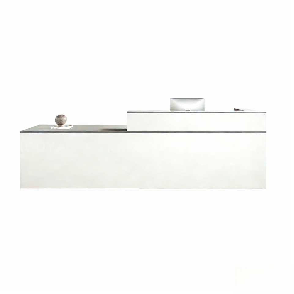 Office Reception Desk with Keyboard Tray and Drawer JDT-2216