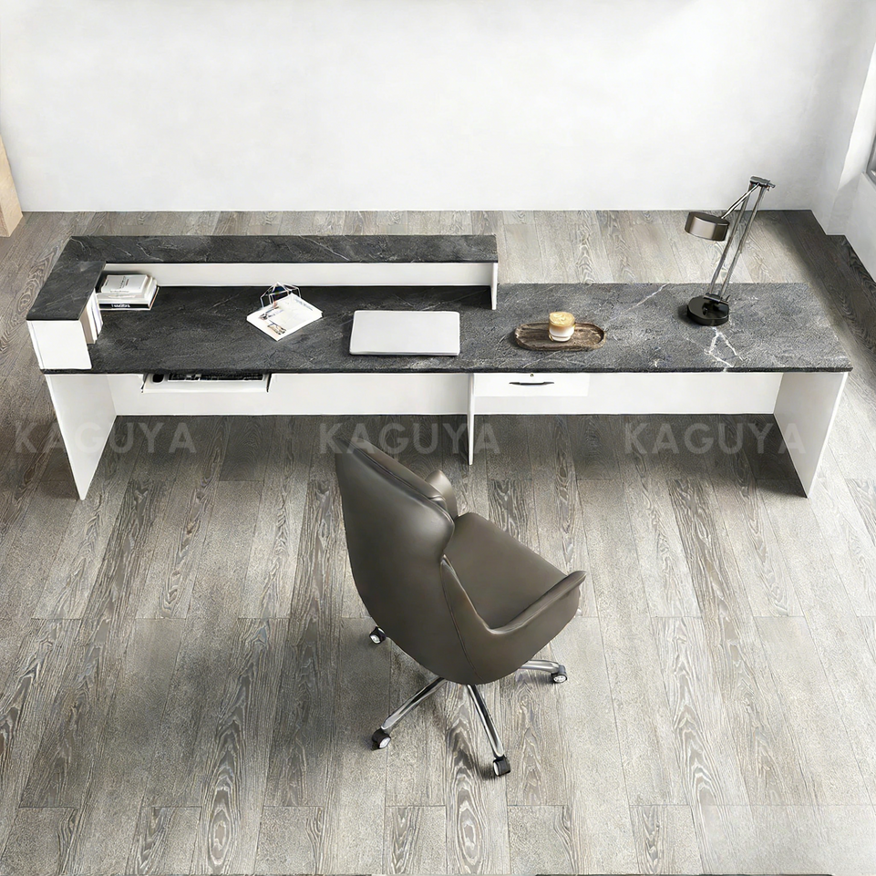 Office Reception Desk with Keyboard Tray and Drawer JDT-2216