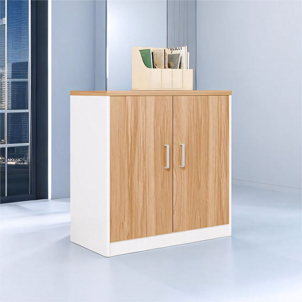 Classic Wood Grain Cabinet And Large Storage WJG-1032