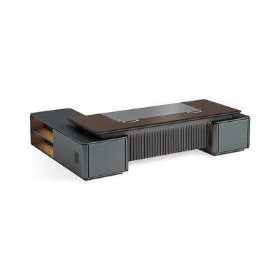 Light Luxury Lacquered Office Chairman President Desk LBZ-10180