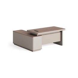 Modern Executive Desk with Voice-Controlled Light Strip Design LBZ-2063
