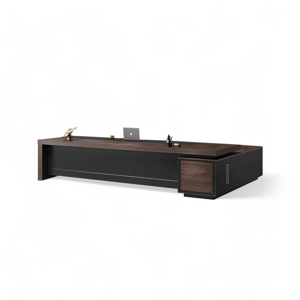 Boss Office Executive Computer Desk With Storage Cabinet LBZ-1027
