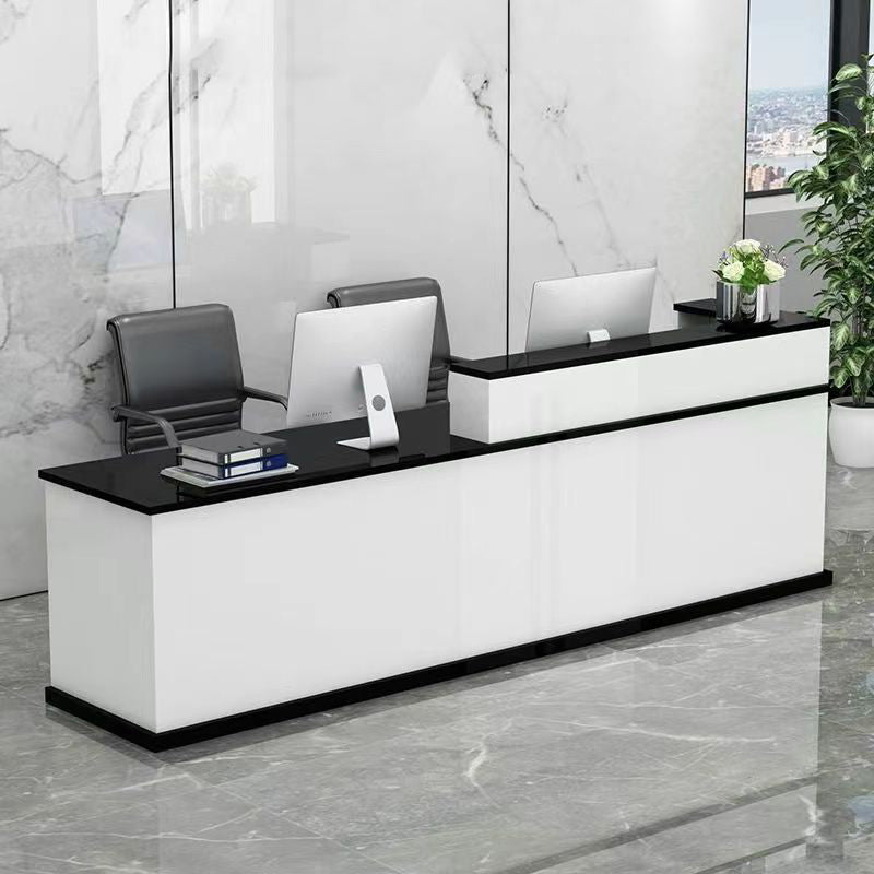 Reception Desk with Wide Worktop and Storage Made-to-Order (6-11 Weeks Delivery)