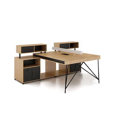 Simple And Modern Office Desk And Chair Combination YGZ-711