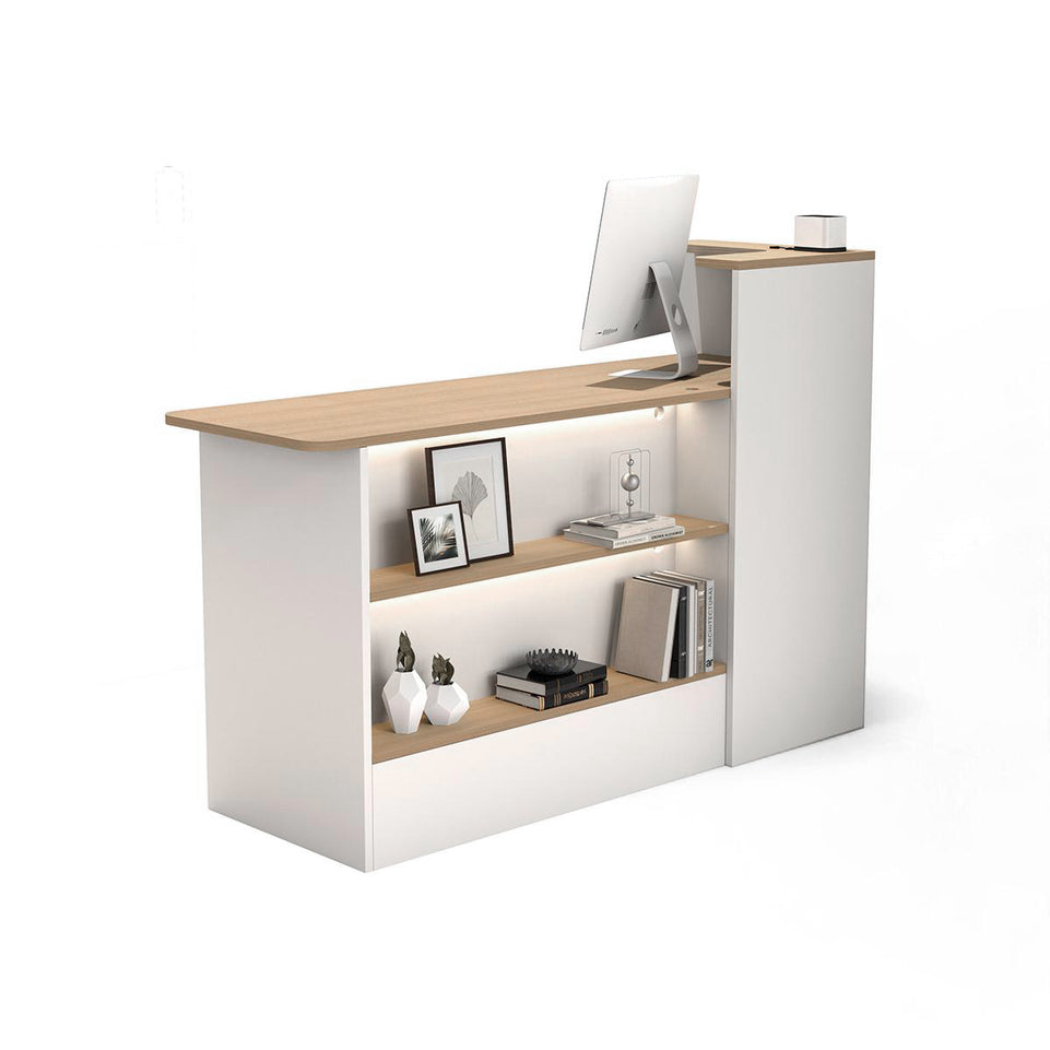 (In Stock) Newly - Upgraded Chic Salon Office Shop Store Institution Reception Desk JDT-2210