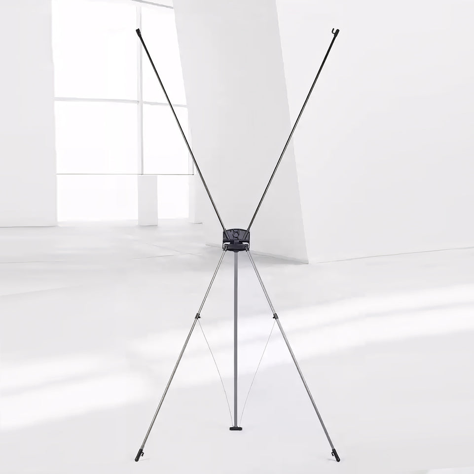 (Customized)  Weighted X Banner Stands in Sizes of 60*160cm and 80*180cm SJ-010