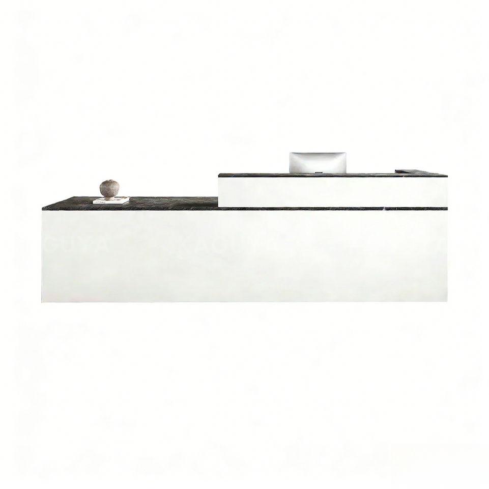 Office Reception Desk with Keyboard Tray and Drawer JDT-2216