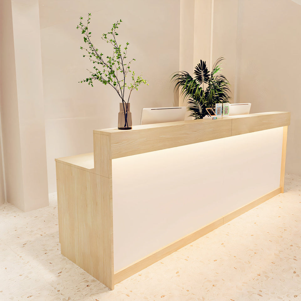 Reception Desk with Multiple Colour Options Made-to-Order (6-11 Weeks Delivery)