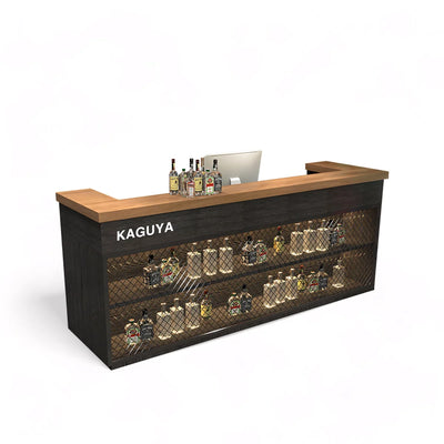 Industrial Style Reception Desk for BBQ Bar Restaurant