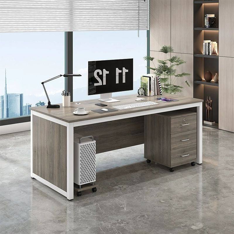 Computer Desk Office Simple Staff Boss Table YGZ-1051