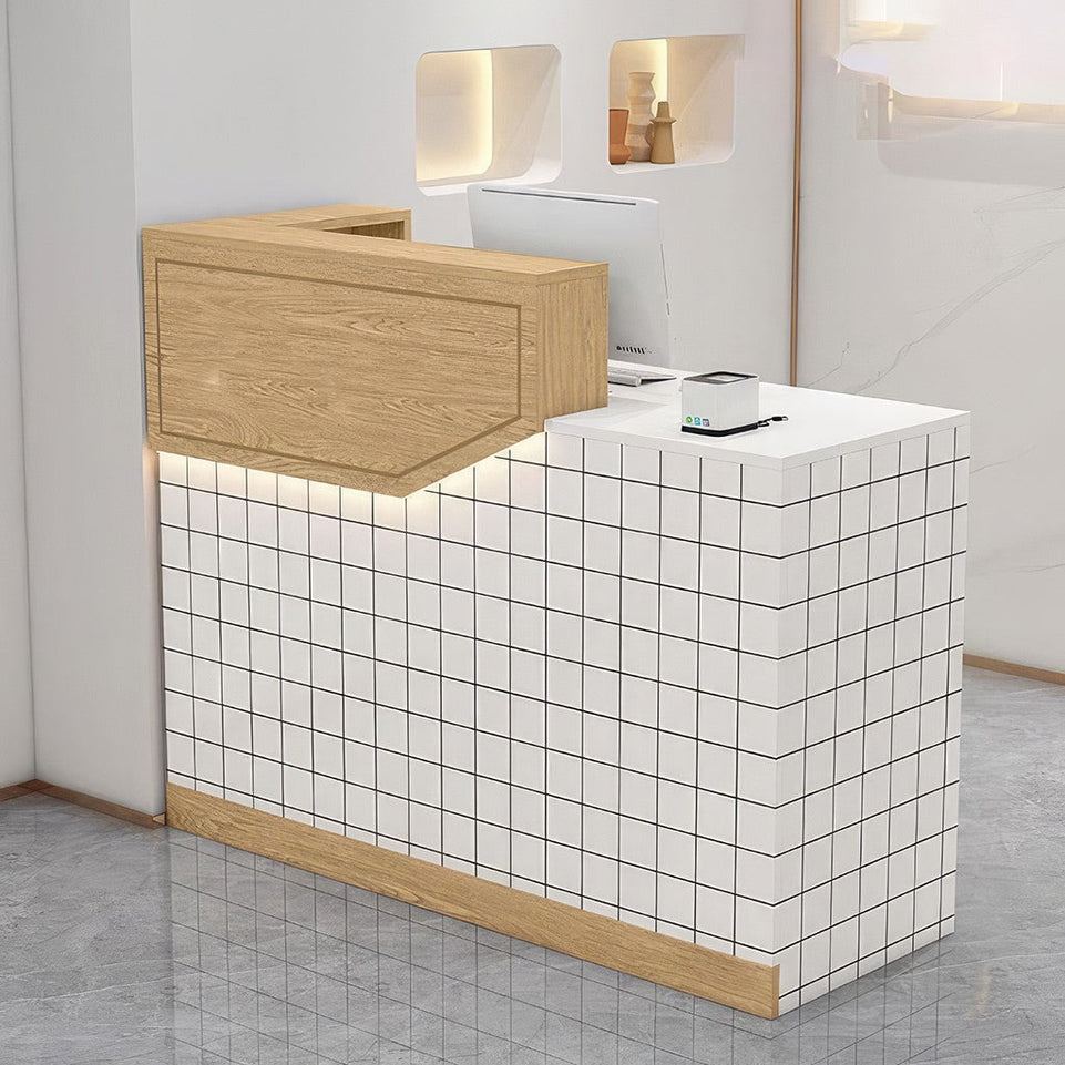 Simple Small Salon Store Restaurant Checkout Reception Desk JDT-1047